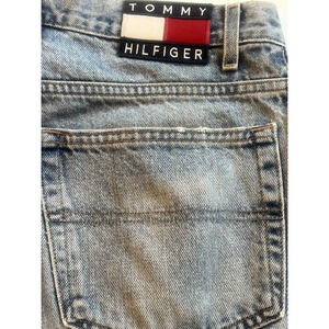 Tommy Hilfiger Jeans Mens 32x32 Blue Slim Fit Denim Stretch Classic Casual Pants